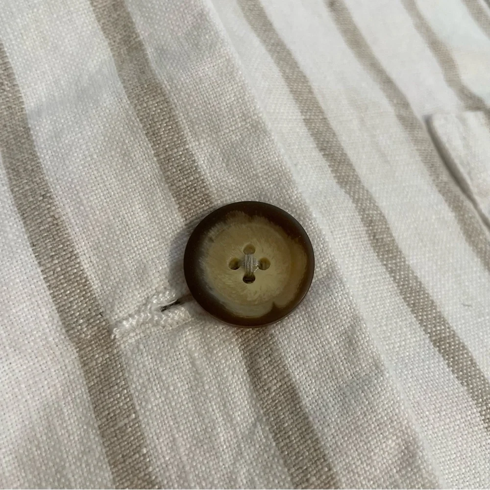 Garnet Hill Washed-Linen Blazer - Picture 6 of 13